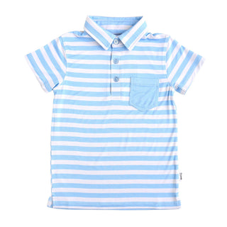 Gigi and Max - Gigi and Max Hudson Polo Shirt | Bamboo Boys Polo - Classy Rascals Boutique