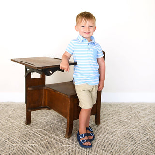 Gigi and Max - Gigi and Max Hudson Polo Shirt | Bamboo Boys Polo - Classy Rascals Boutique