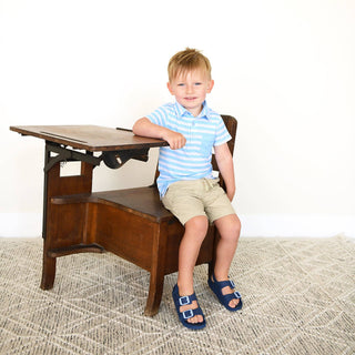 Gigi and Max - Gigi and Max Hudson Polo Shirt | Bamboo Boys Polo - Classy Rascals Boutique