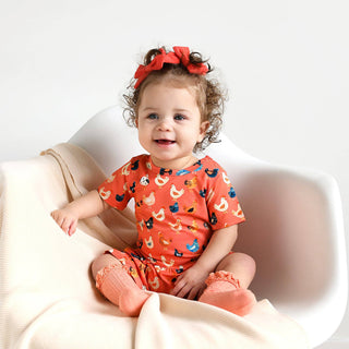 Gigi and Max - Gigi and Max - Penny TUTU Bamboo Baby Clothing Dress Chickens Outfit - Classy Rascals Boutique