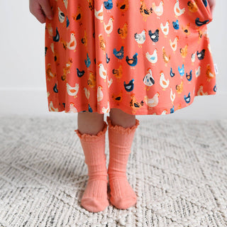 Gigi and Max - Gigi and Max - Penny TUTU DRESS Bamboo Chickens Kids Outfit - Classy Rascals Boutique