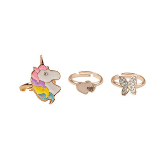 Great Pretenders - Great Pretenders Boutique Butterfly & Unicorn Ring Set - Classy Rascals Boutique