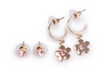 Great Pretenders - Great Pretenders Boutique Chic Bejewelled Blooms Earrings - Classy Rascals Boutique