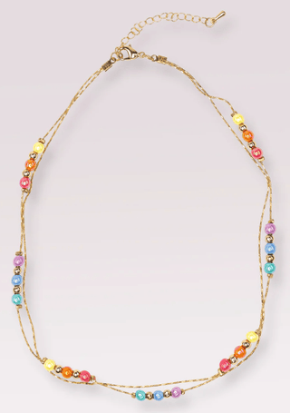 Great Pretenders - Great Pretenders Boutique Golden Rainbow Necklace - Classy Rascals Boutique
