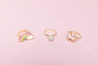 Great Pretenders - Great Pretenders Boutique Unicorn Rainbow Ring Set - Classy Rascals Boutique