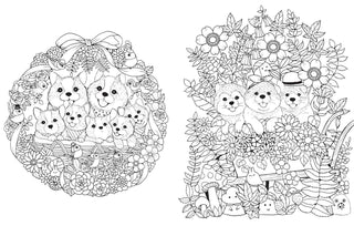 Hachette Book Group - Hachette Book Group - A Million Puppies Coloring Book - Classy Rascals Boutique