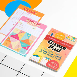 Hachette Book Group - Hachette Book Group - Camping & Glamping Game Pad - Classy Rascals Boutique