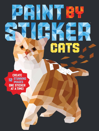 Hachette Book Group - Hachette Book Group - Paint by Sticker: Cats - Classy Rascals Boutique
