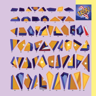 Hachette Book Group - Hachette Book Group - Paint by Sticker Kids: America - Classy Rascals Boutique