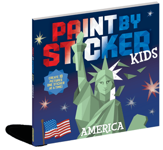 Hachette Book Group - Hachette Book Group - Paint by Sticker Kids: America - Classy Rascals Boutique