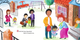 HarperCollins - HarperCollins - On the First Day of Preschool : Tish Rabe - Classy Rascals Boutique