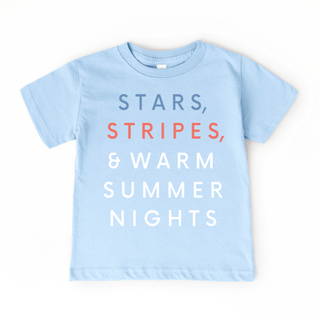Holland Ave Clothing - Holland Ave Clothing - Summer Nights | Kids 4th of July Tee - Classy Rascals Boutique