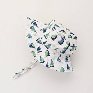 Huggalugs - Huggalugs - Boating Bucket Hat UPF 50+ Baby & Toddler - Classy Rascals Boutique
