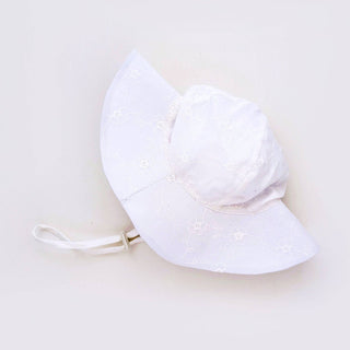 Huggalugs - Huggalugs - Embroidered Sunhat UPF 50+ Baby & Toddler - Classy Rascals Boutique