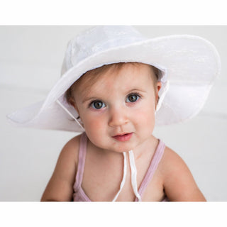 Huggalugs - Huggalugs - Embroidered Sunhat UPF 50+ Baby & Toddler - Classy Rascals Boutique