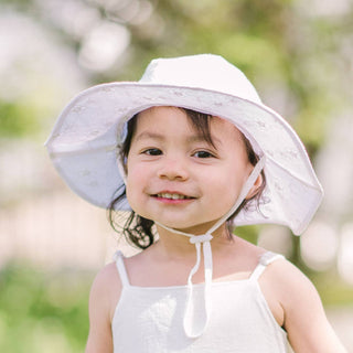 Huggalugs - Huggalugs - Embroidered Sunhat UPF 50+ Baby & Toddler - Classy Rascals Boutique