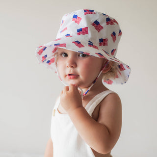 Huggalugs - Huggalugs - Liberty 4th of July Bucket Hat - Classy Rascals Boutique