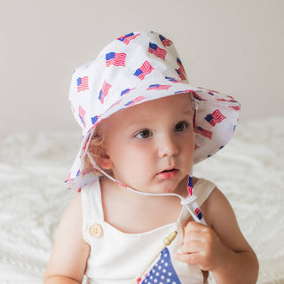 Huggalugs - Huggalugs - Liberty 4th of July Bucket Hat - Classy Rascals Boutique