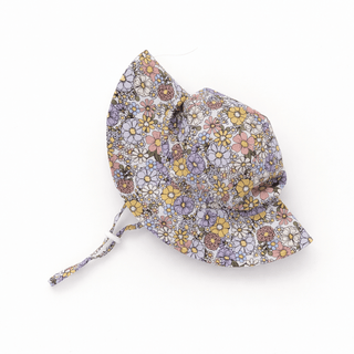 Huggalugs - Huggalugs - Zinnia Sunhat UPF 50+ with Adjustable Breakaway Strap - Classy Rascals Boutique