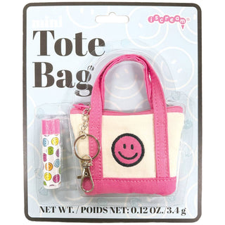 Iscream - Iscream - Mini Tote Bag Lip Balm Key Chain Set - Classy Rascals Boutique