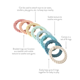 Itzy Ritzy - Itzy Ritzy - Bitzy Bespoke Itzy Rings™ Linking Ring Set - Classy Rascals Boutique