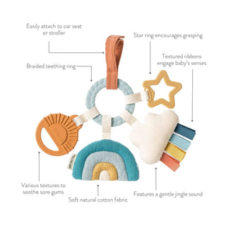 Itzy Ritzy - Itzy Ritzy - Bitzy Busy Ring™ Teething Activity Toy - Classy Rascals Boutique