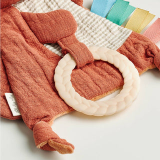 Itzy Ritzy - Itzy Ritzy - Bitzy Crinkle™ Fox Sensory Toy with Teether - Classy Rascals Boutique