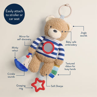 Itzy Ritzy - Itzy Ritzy - Bitzy Traveler™ Bear - Classy Rascals Boutique
