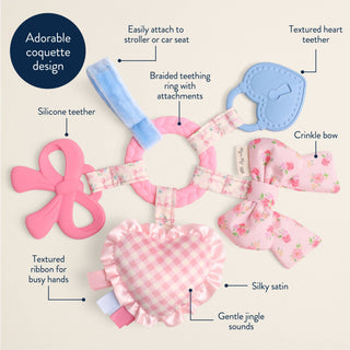 Itzy Ritzy - Itzy Ritzy - Bow Bitzy Busy Ring™ - Classy Rascals Boutique