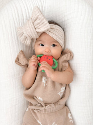 Itzy Ritzy - Itzy Ritzy - Chew Crew® Strawberry - Classy Rascals Boutique