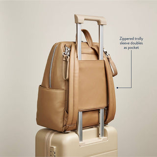 Itzy Ritzy - Itzy Ritzy - Eras Backpack™ Diaper Bag Chai Latte - Classy Rascals Boutique