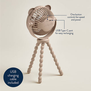 Itzy Ritzy - Itzy Ritzy - Itzy Breeze 3 - Speed Stroller Fan™ - Classy Rascals Boutique