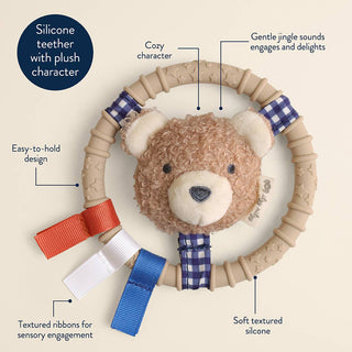 Itzy Ritzy - Itzy Ritzy - Itzy Ring Pal™ - Teething Ring with Plush Character - Classy Rascals Boutique