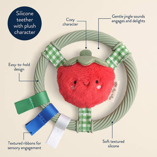 Itzy Ritzy - Itzy Ritzy - Itzy Ring Pal™ - Teething Ring with Plush Character - Classy Rascals Boutique