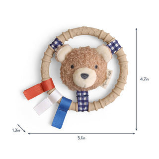 Itzy Ritzy - Itzy Ritzy - Itzy Ring Pal™ - Teething Ring with Plush Character - Classy Rascals Boutique