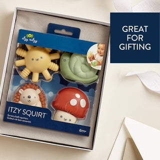 Itzy Ritzy - Itzy Ritzy - Itzy Squirt™ 4 - pack of Soft Bath Toys - Classy Rascals Boutique