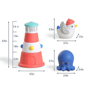 Itzy Ritzy - Itzy Ritzy - Itzy Stack & Squirt™ Bath + Water Toy - Classy Rascals Boutique