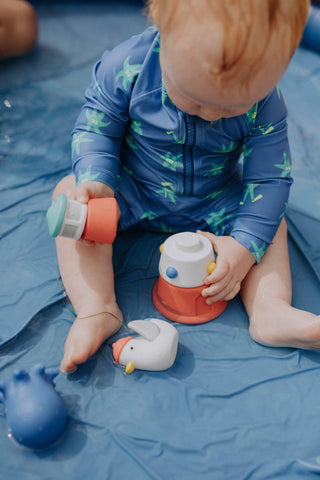 Itzy Ritzy - Itzy Ritzy - Itzy Stack & Squirt™ Bath + Water Toy - Classy Rascals Boutique