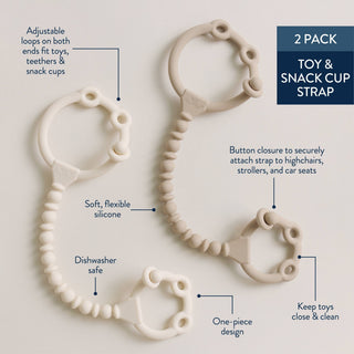 Itzy Ritzy - Itzy Ritzy - Itzy Strap Pack™ - Toy and Snack Cup Strap - Classy Rascals Boutique