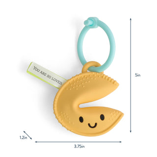 Itzy Ritzy - Itzy Ritzy - Itzy Treat™ - Fortune Cookie Teether - Classy Rascals Boutique