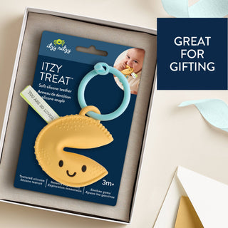 Itzy Ritzy - Itzy Ritzy - Itzy Treat™ - Fortune Cookie Teether - Classy Rascals Boutique