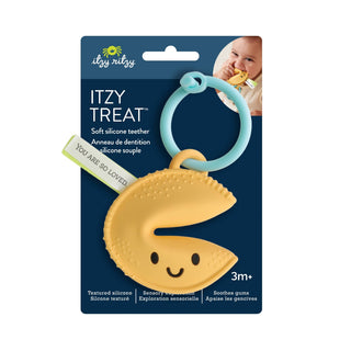 Itzy Ritzy - Itzy Ritzy - Itzy Treat™ - Fortune Cookie Teether - Classy Rascals Boutique