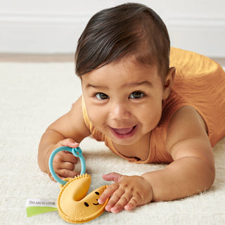 Itzy Ritzy - Itzy Ritzy - Itzy Treat™ - Fortune Cookie Teether - Classy Rascals Boutique