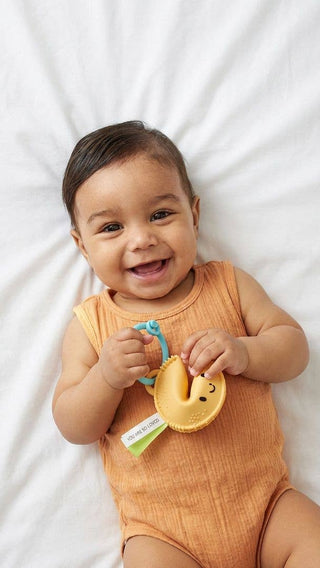 Itzy Ritzy - Itzy Ritzy - Itzy Treat™ - Fortune Cookie Teether - Classy Rascals Boutique