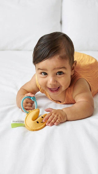 Itzy Ritzy - Itzy Ritzy - Itzy Treat™ - Fortune Cookie Teether - Classy Rascals Boutique