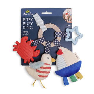 Itzy Ritzy - Itzy Ritzy - Nautical Bitzy Busy Ring™ - Classy Rascals Boutique