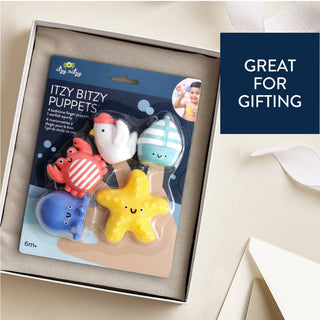 Itzy Ritzy - Itzy Ritzy - Nautical Itzy Bitzy Puppets™ - Bath + Storytelling Toys - Classy Rascals Boutique