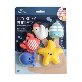 Itzy Ritzy - Itzy Ritzy - Nautical Itzy Bitzy Puppets™ - Bath + Storytelling Toys - Classy Rascals Boutique