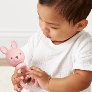 Itzy Ritzy - Itzy Ritzy - Pink Bunny Sweetie Rattle™ - Classy Rascals Boutique