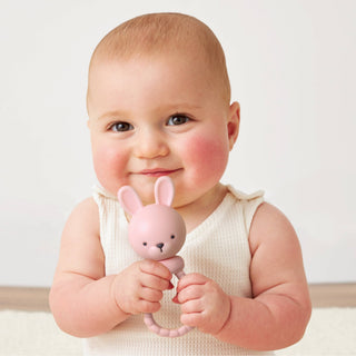 Itzy Ritzy - Itzy Ritzy - Pink Bunny Sweetie Rattle™ - Classy Rascals Boutique